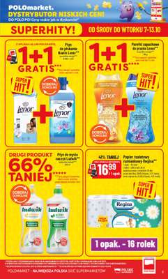 POLOmarket - gazetka promocyjna Gazetka od środy 07.10 do wtorku 13.10 - strona 5