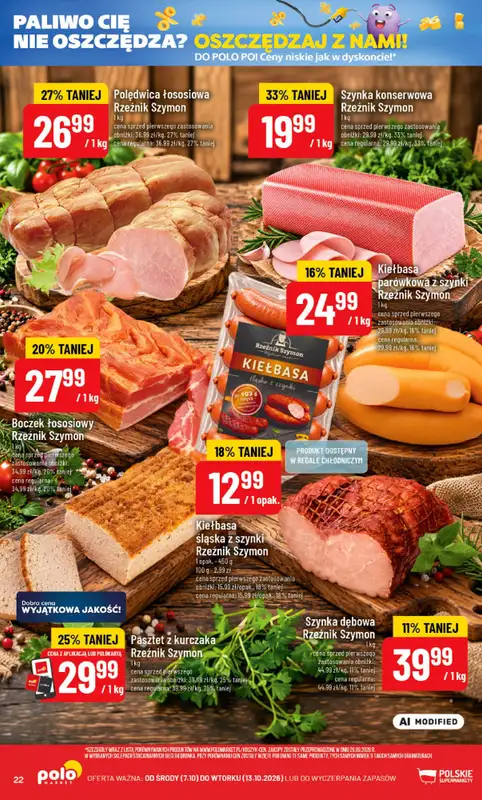 POLOmarket - gazetka promocyjna Gazetka od środy 07.10 do wtorku 13.10 - strona 22