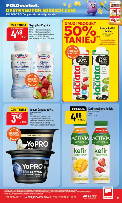 POLOmarket - gazetka promocyjna Gazetka od środy 07.10 do wtorku 13.10 - strona 41