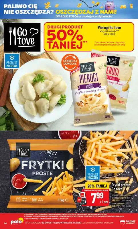 POLOmarket - gazetka promocyjna Gazetka od środy 07.10 do wtorku 13.10 - strona 44