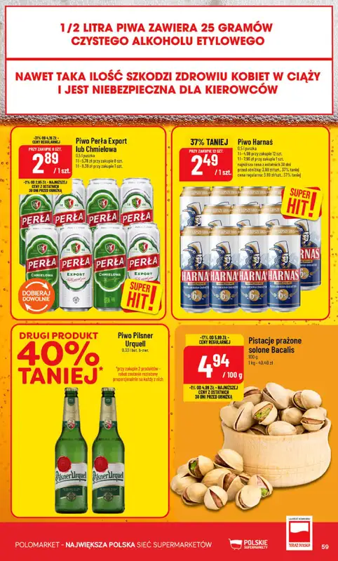POLOmarket - gazetka promocyjna Gazetka od środy 07.10 do wtorku 13.10 - strona 59