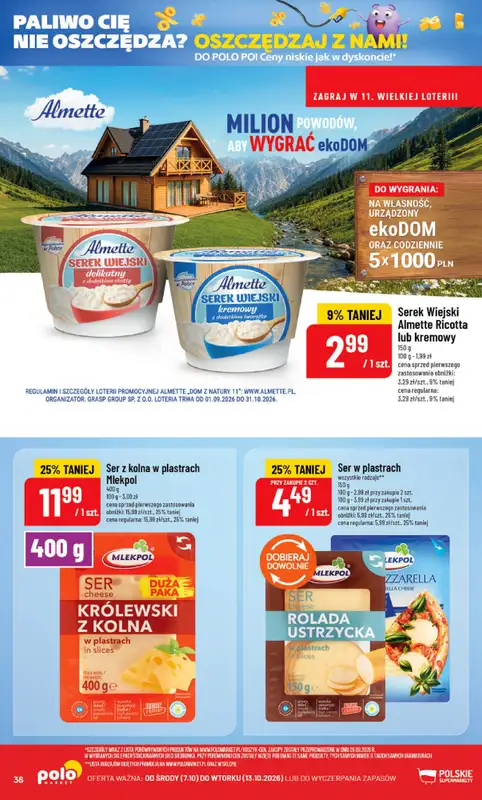 POLOmarket - gazetka promocyjna Gazetka od środy 07.10 do wtorku 13.10 - strona 38