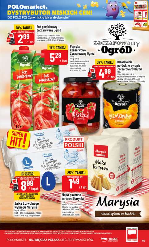 POLOmarket - gazetka promocyjna Gazetka od środy 07.10 do wtorku 13.10 - strona 45
