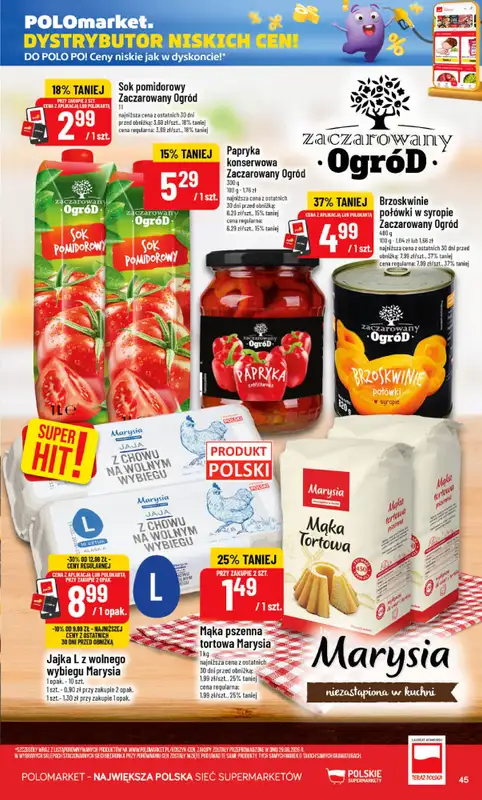 POLOmarket - gazetka promocyjna Gazetka od środy 07.10 do wtorku 13.10 - strona 45