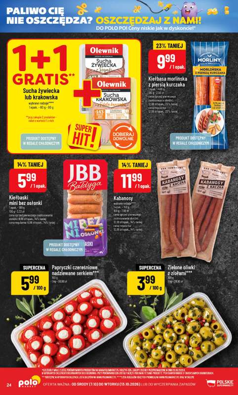 POLOmarket - gazetka promocyjna Gazetka od środy 07.10 do wtorku 13.10 - strona 24