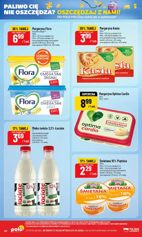 POLOmarket - gazetka promocyjna Gazetka od środy 07.10 do wtorku 13.10 - strona 40