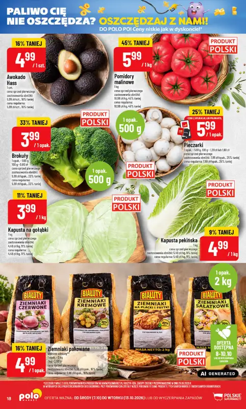 POLOmarket - gazetka promocyjna Gazetka od środy 07.10 do wtorku 13.10 - strona 18