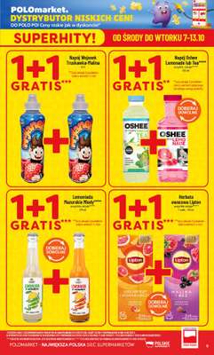 POLOmarket - gazetka promocyjna Gazetka od środy 07.10 do wtorku 13.10 - strona 9