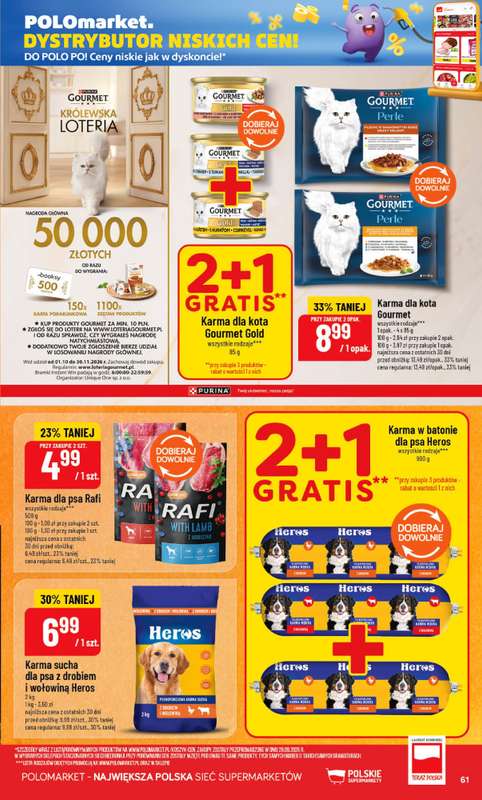POLOmarket - gazetka promocyjna Gazetka od środy 07.10 do wtorku 13.10 - strona 61