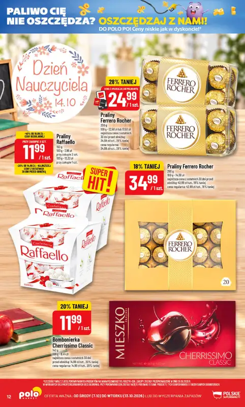 POLOmarket - gazetka promocyjna Gazetka od środy 07.10 do wtorku 13.10 - strona 12