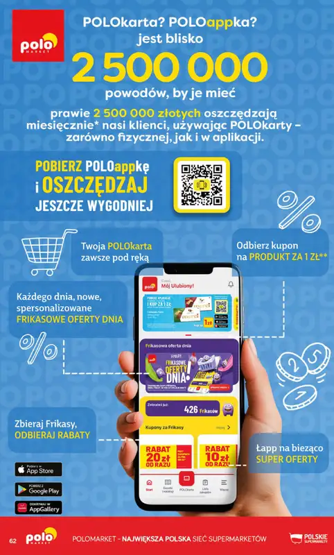 POLOmarket - gazetka promocyjna Gazetka od środy 07.10 do wtorku 13.10 - strona 62