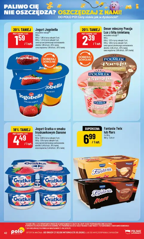 POLOmarket - gazetka promocyjna Gazetka od środy 07.10 do wtorku 13.10 - strona 42