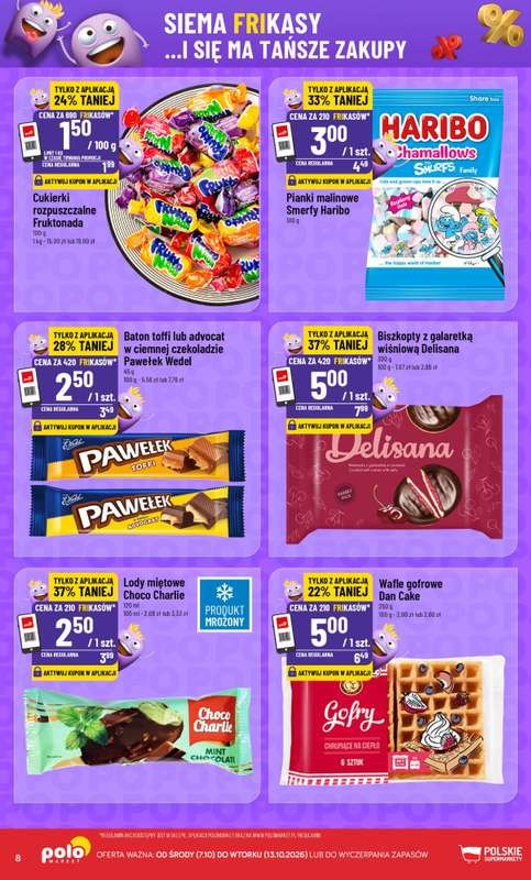 POLOmarket - gazetka promocyjna Frikasowy katalog od środy 07.10 do wtorku 13.10 - strona 8