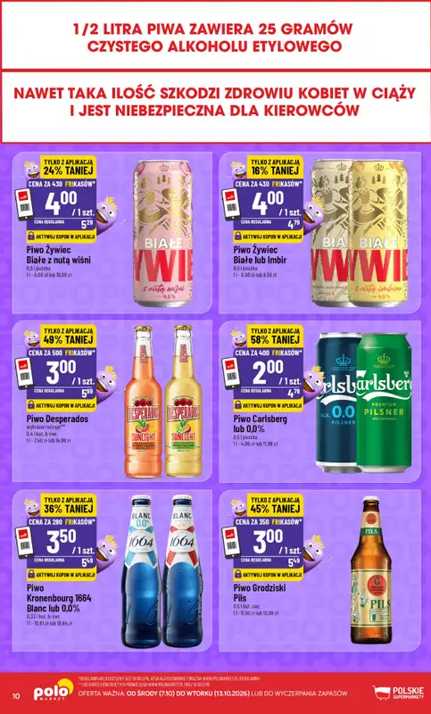 POLOmarket - gazetka promocyjna Frikasowy katalog od środy 07.10 do wtorku 13.10 - strona 10