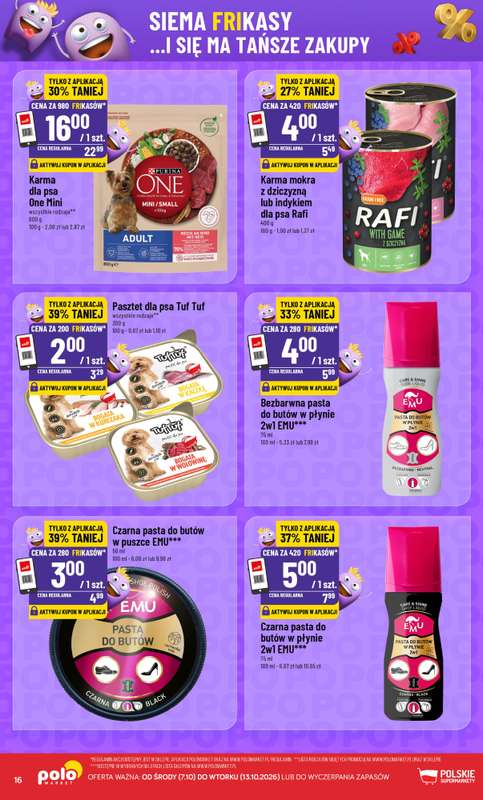 POLOmarket - gazetka promocyjna Frikasowy katalog od środy 07.10 do wtorku 13.10 - strona 16