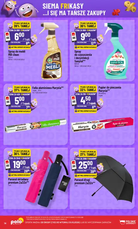 POLOmarket - gazetka promocyjna Frikasowy katalog od środy 07.10 do wtorku 13.10 - strona 14