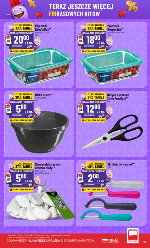 POLOmarket - gazetka promocyjna Frikasowy katalog od środy 07.10 do wtorku 13.10 - strona 15