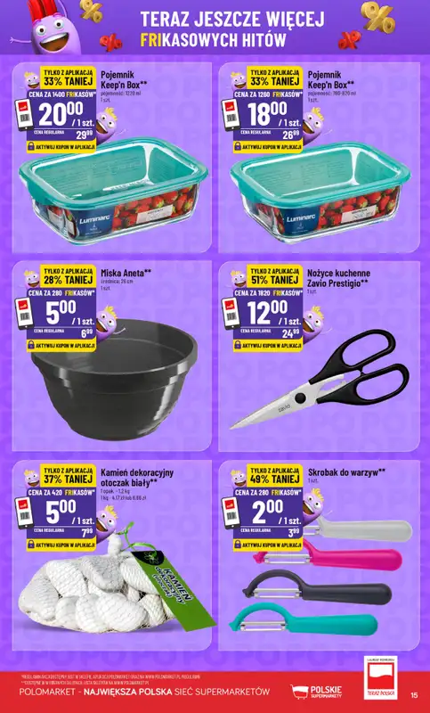 POLOmarket - gazetka promocyjna Frikasowy katalog od środy 07.10 do wtorku 13.10 - strona 15