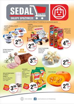 Sedal - gazetka promocyjna Gazetka od środy 07.10 do soboty 17.10