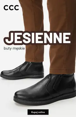 CCC - gazetka promocyjna Jesienne buty męskie od wtorku 06.10 