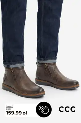 CCC - gazetka promocyjna Jesienne buty męskie od wtorku 06.10  - strona 2