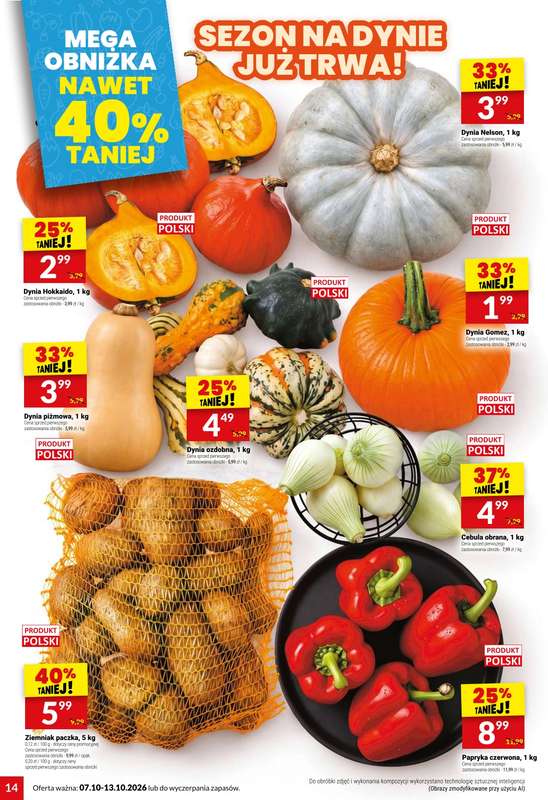 Twój Market - gazetka promocyjna Gazetka od środy 07.10 do wtorku 13.10 - strona 14