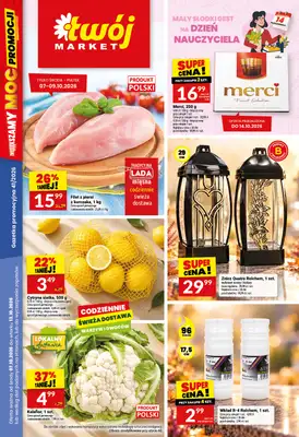 Twój Market - gazetka promocyjna Gazetka od środy 07.10 do wtorku 13.10