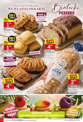 Twój Market - gazetka promocyjna Gazetka od środy 07.10 do wtorku 13.10 - strona 16