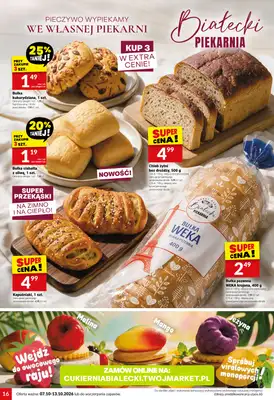 Twój Market - gazetka promocyjna Gazetka od środy 07.10 do wtorku 13.10 - strona 16
