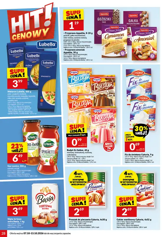 Twój Market - gazetka promocyjna Gazetka od środy 07.10 do wtorku 13.10 - strona 28