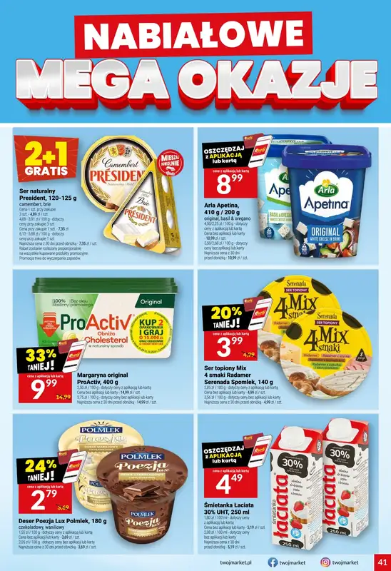 Twój Market - gazetka promocyjna Gazetka od środy 07.10 do wtorku 13.10 - strona 41