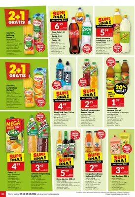 Twój Market - gazetka promocyjna Gazetka od środy 07.10 do wtorku 13.10 - strona 34