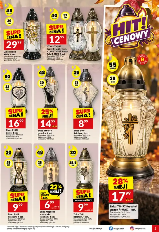 Twój Market - gazetka promocyjna Gazetka od środy 07.10 do wtorku 13.10 - strona 3
