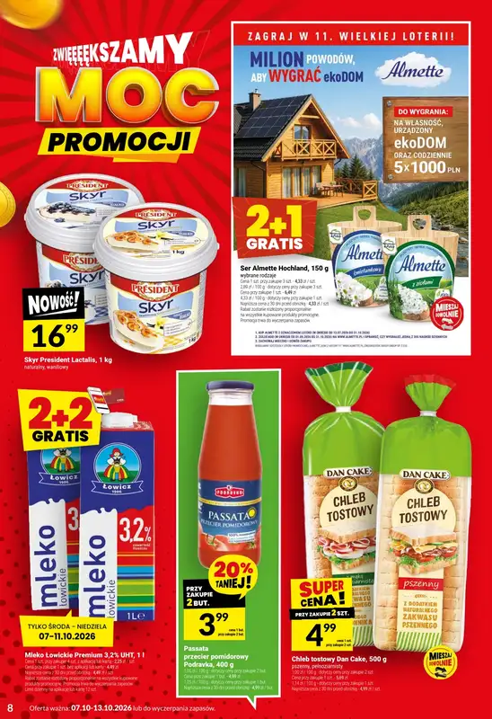 Twój Market - gazetka promocyjna Gazetka od środy 07.10 do wtorku 13.10 - strona 8