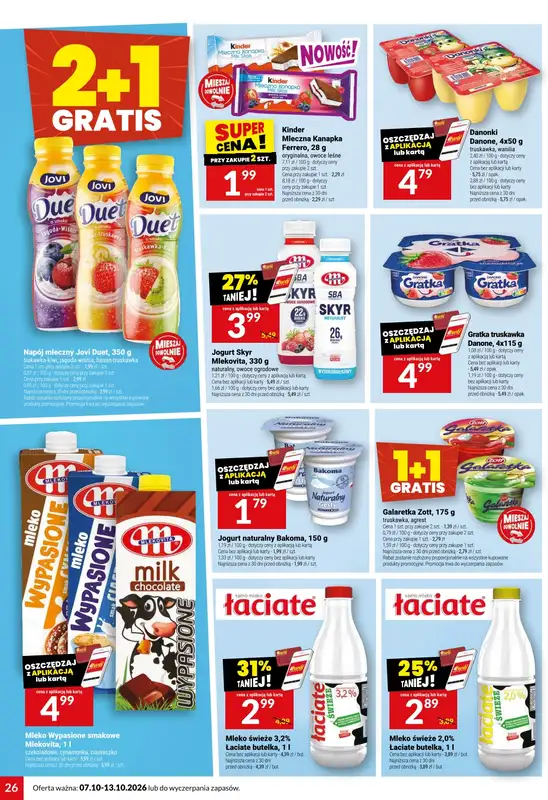Twój Market - gazetka promocyjna Gazetka od środy 07.10 do wtorku 13.10 - strona 26