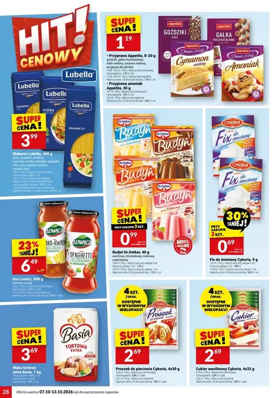 Twój Market - gazetka promocyjna Gazetka od środy 07.10 do wtorku 13.10 - strona 28