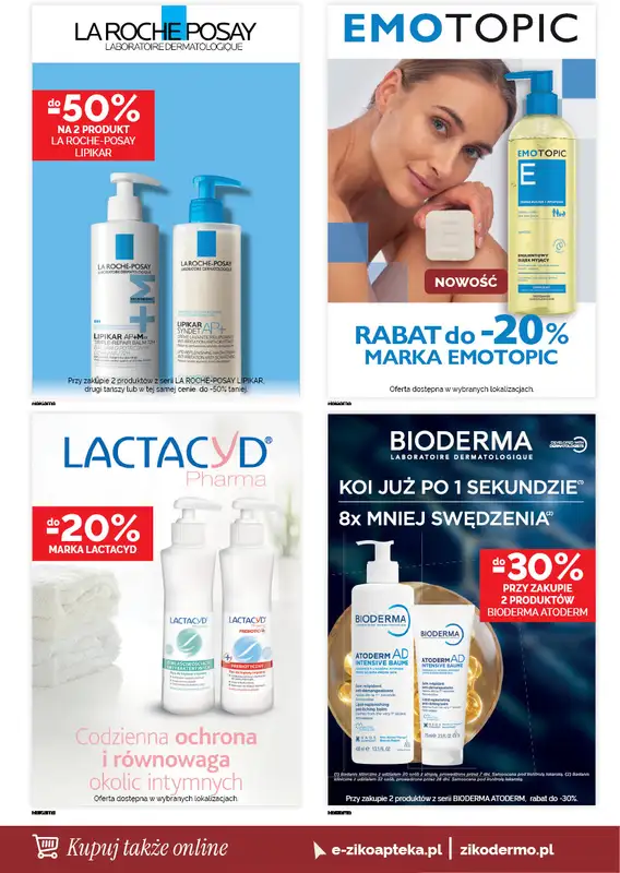 Ziko Dermo - gazetka promocyjna Gazetka od czwartku 08.10 do środy 21.10 - strona 12