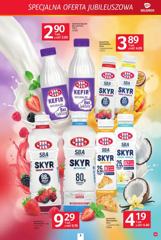 Selgros - gazetka promocyjna Specjalna oferta jubileuszowa od czwartku 08.10 do środy 21.10 - strona 3