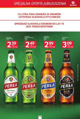 Selgros - gazetka promocyjna Specjalna oferta jubileuszowa od czwartku 08.10 do środy 21.10 - strona 13