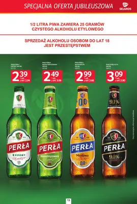 Selgros - gazetka promocyjna Specjalna oferta jubileuszowa od czwartku 08.10 do środy 21.10 - strona 13