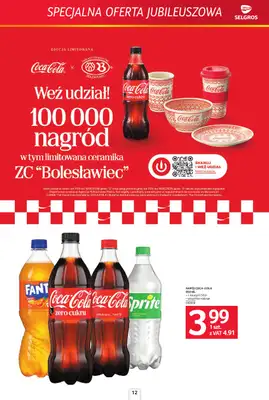 Selgros - gazetka promocyjna Specjalna oferta jubileuszowa od czwartku 08.10 do środy 21.10 - strona 12