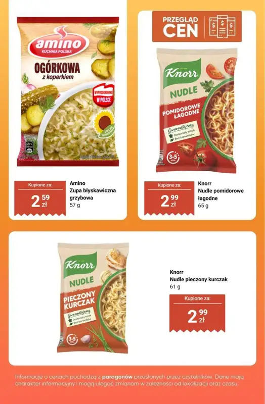 Biedronka - gazetka promocyjna Dania instant - przegląd cen od czwartku 08.10 do soboty 10.10 - strona 5