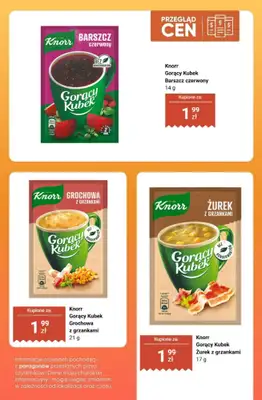 Biedronka - gazetka promocyjna Dania instant - przegląd cen od czwartku 08.10 do soboty 10.10 - strona 12