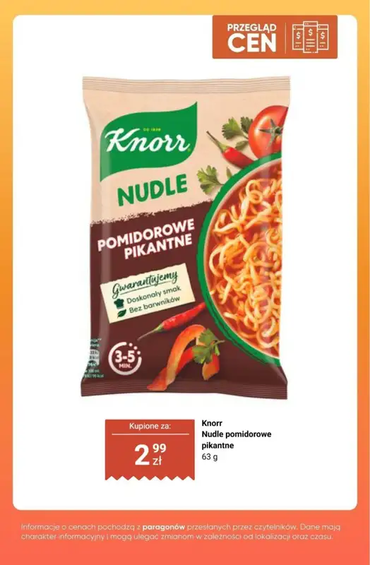 Biedronka - gazetka promocyjna Dania instant - przegląd cen od czwartku 08.10 do soboty 10.10 - strona 7