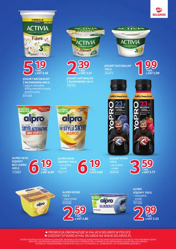 Selgros - gazetka promocyjna Katalog Markowe Produkty od czwartku 08.10 do środy 21.10 - strona 3