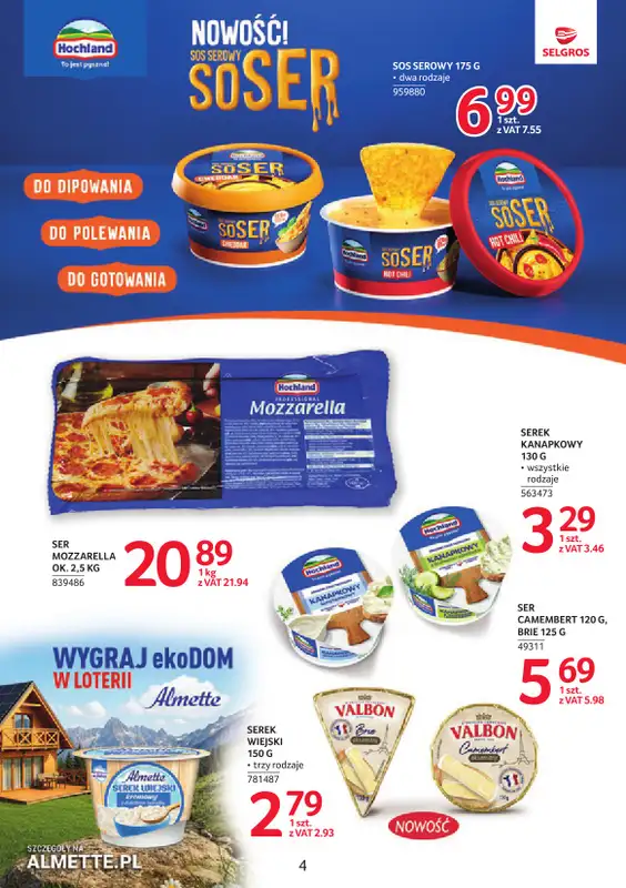 Selgros - gazetka promocyjna Katalog Markowe Produkty od czwartku 08.10 do środy 21.10 - strona 4