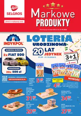 Selgros - gazetka promocyjna Katalog Markowe Produkty od czwartku 08.10 do środy 21.10