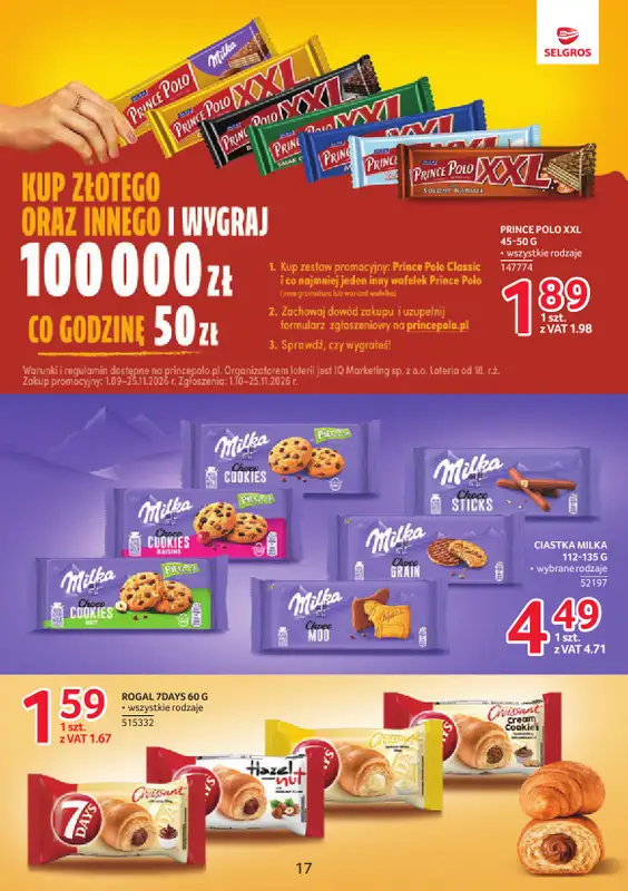 Selgros - gazetka promocyjna Katalog Markowe Produkty od czwartku 08.10 do środy 21.10 - strona 17