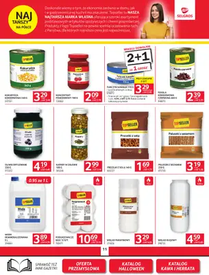 Selgros - gazetka promocyjna Oferta spożywcza od czwartku 08.10 do środy 21.10 - strona 11