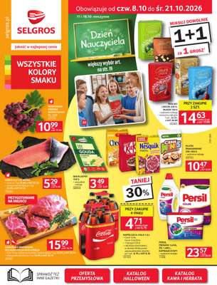Selgros - gazetka promocyjna Oferta spożywcza od czwartku 08.10 do środy 21.10
